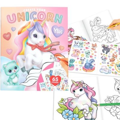 Image 2 of Ylvi Create Your Unicorn Colouring Book  (£4.95)